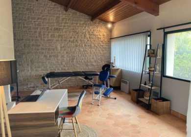 intérieur du cabinet de naturopathie massages à Champniers (Angoulême)