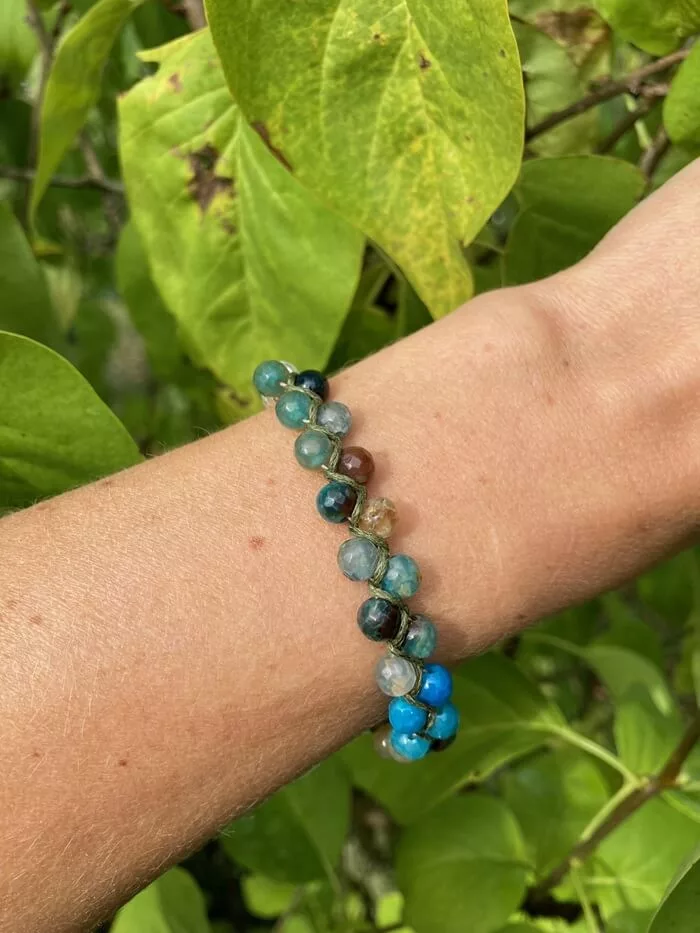 Bracelet shamballa "équilibre et apaisement"
